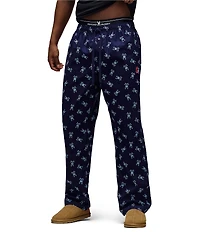Psycho Bunny Allover Printed Woven Poplin Lounge Pants