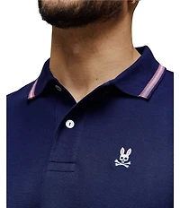 Psycho Bunny Andre Pique Short Sleeve Polo Shirt