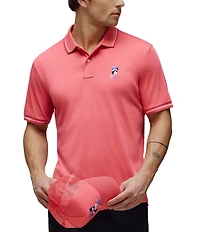 Psycho Bunny Ara Pique Short Sleeve Polo Shirt