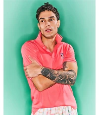 Psycho Bunny Ara Pique Short Sleeve Polo Shirt