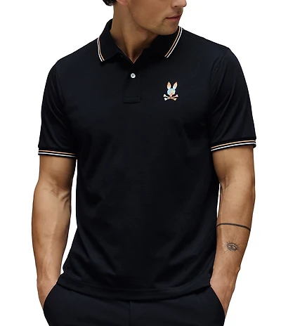 Psycho Bunny Ara Pique Short Sleeve Polo Shirt