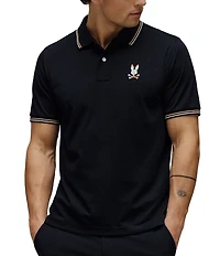 Psycho Bunny Ara Pique Short Sleeve Polo Shirt