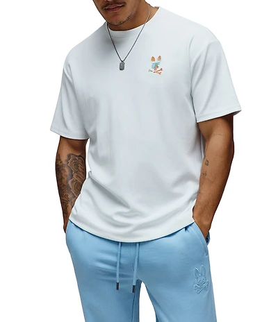 Psycho Bunny Ara Relaxed Fit Short Sleeve T-Shirt