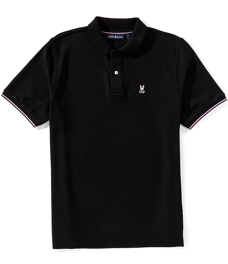 Psycho Bunny Archive Bunny Pique Short Sleeve Polo Shirt