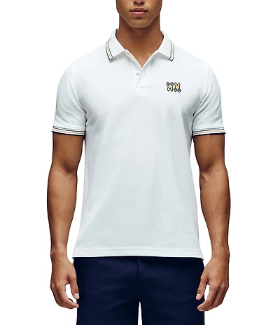 Psycho Bunny Archive Neon Bunny Short Sleeve Polo Shirt