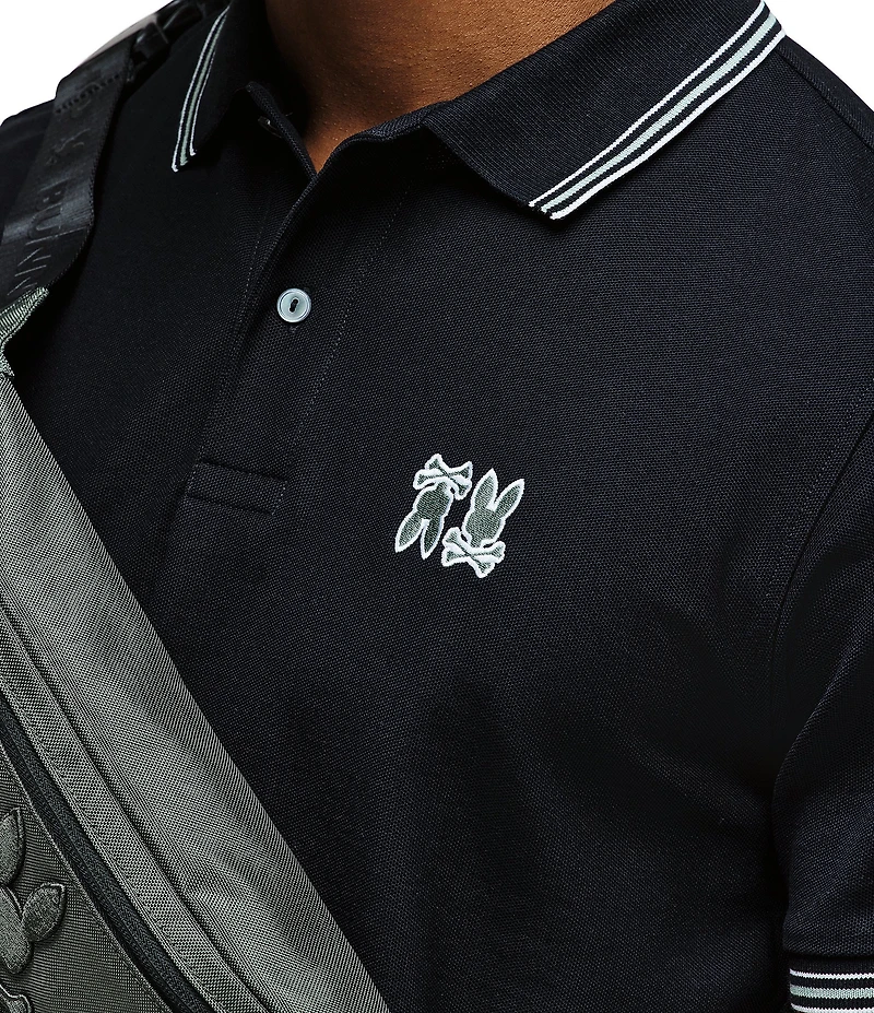 Psycho Bunny Archive Neon Bunny Short Sleeve Polo Shirt