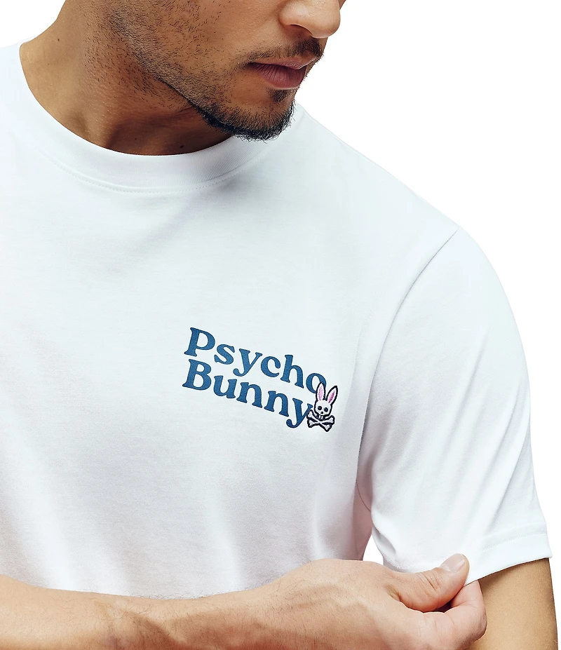 Psycho Bunny Archive Wordmark Short Sleeve T-Shirt