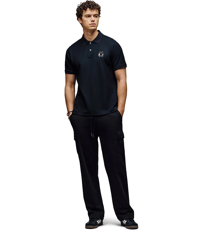 Psycho Bunny Auguste Pique Short Sleeve Polo Shirt