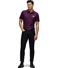 Psycho Bunny Auguste Pique Short Sleeve Polo Shirt