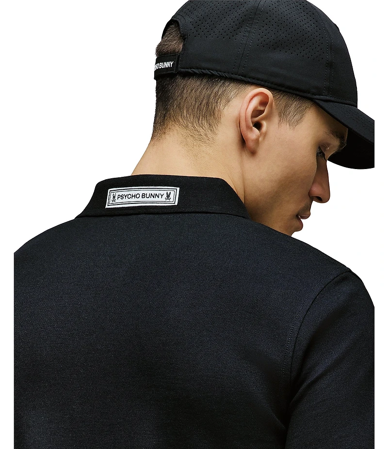 Psycho Bunny Axton Pique Short Sleeve Polo Shirt