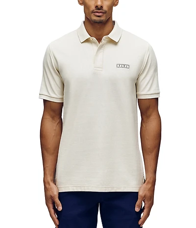 Psycho Bunny Axton Pique Short Sleeve Polo Shirt