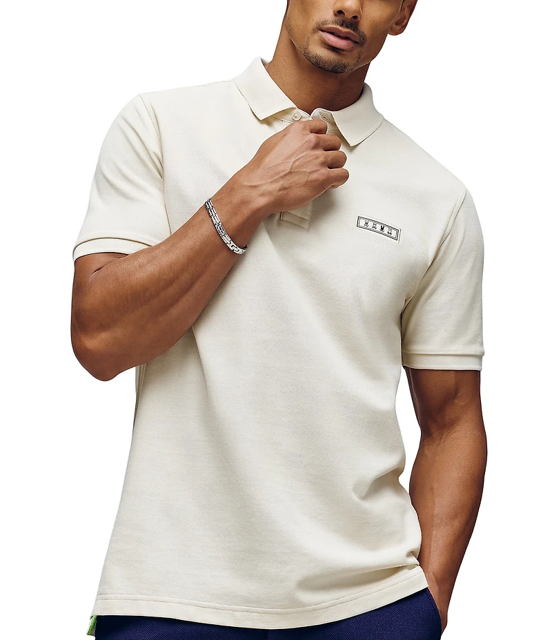 Psycho Bunny Axton Pique Short Sleeve Polo Shirt