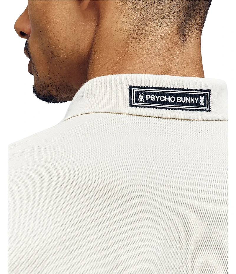 Psycho Bunny Axton Pique Short Sleeve Polo Shirt