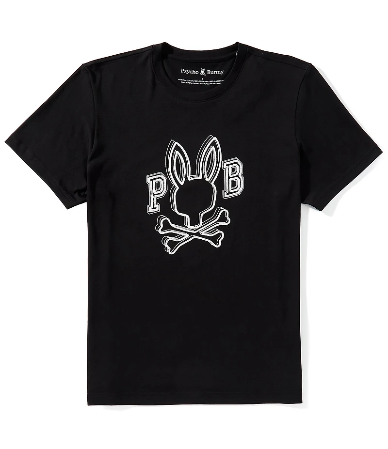 Psycho Bunny Bales Graphic Short Sleeve T-Shirt