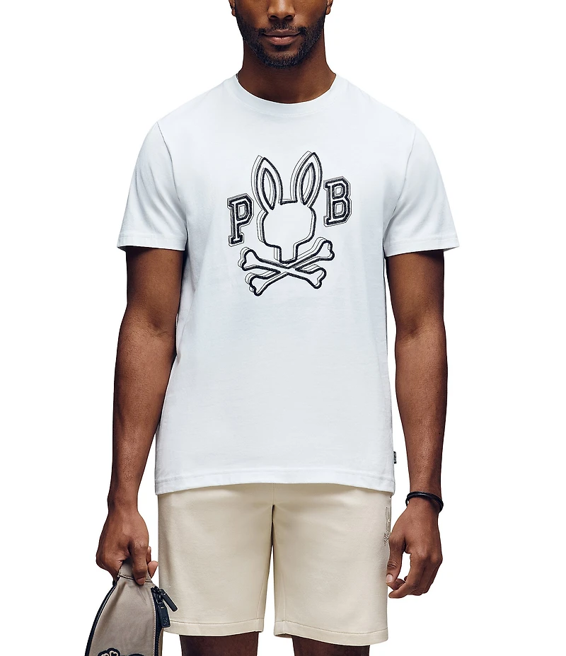 Psycho Bunny Bales Graphic Short Sleeve T-Shirt