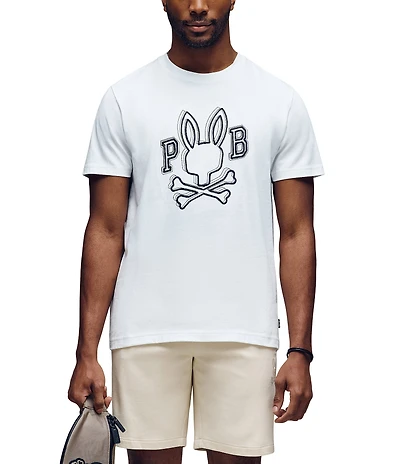 Psycho Bunny Bales Graphic Short Sleeve T-Shirt
