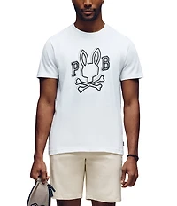 Psycho Bunny Bales Graphic Short Sleeve T-Shirt