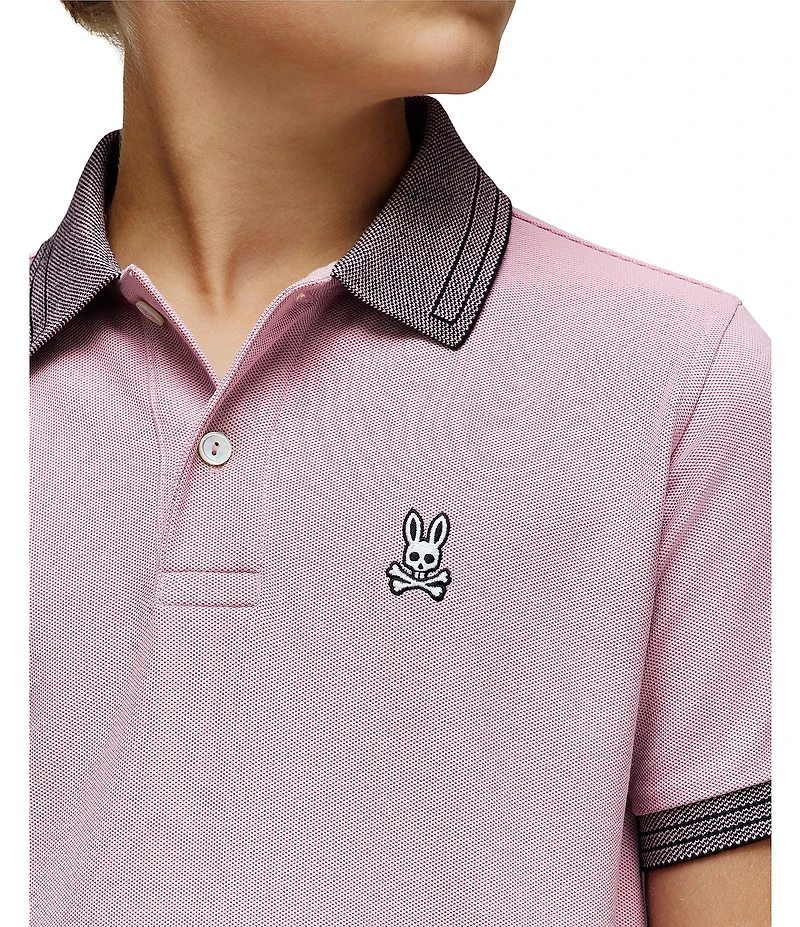 Psycho Bunny Big Boys Murphy Pique Polo Shirt