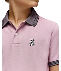 Psycho Bunny Big Boys Murphy Pique Polo Shirt