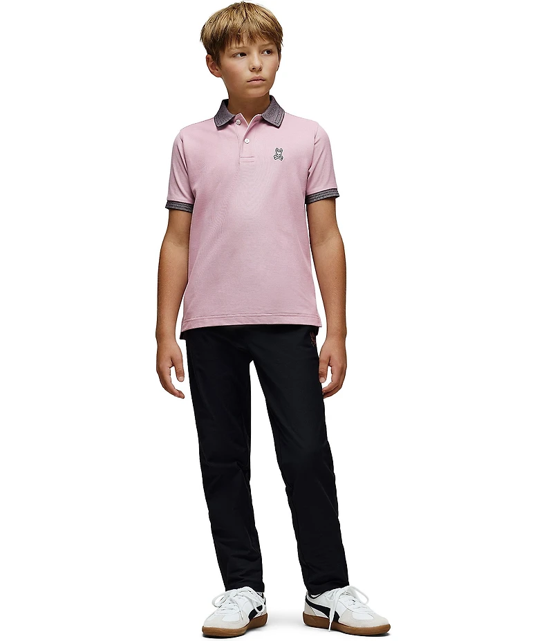 Psycho Bunny Big Boys Murphy Pique Polo Shirt