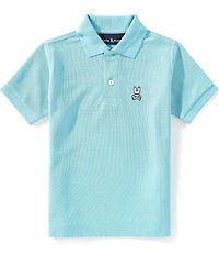 Psycho Bunny Big Boys Short-Sleeve Classic Pique Polo Shirt