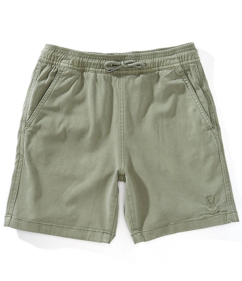 Psycho Bunny Big Boys Willis Stretch Elastic Drawstring Shorts