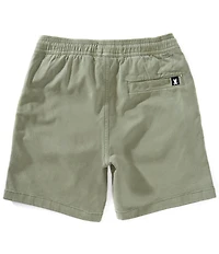 Psycho Bunny Big Boys Willis Stretch Elastic Drawstring Shorts