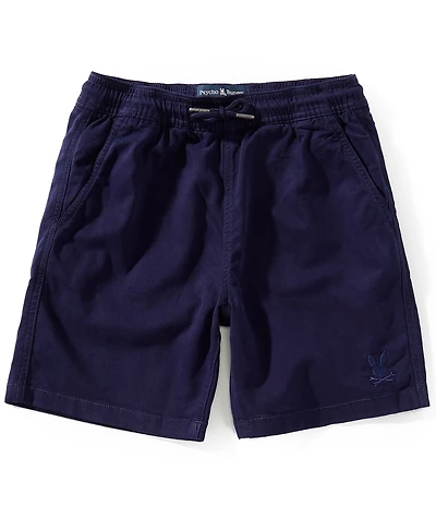 Psycho Bunny Big Boys Willis Stretch Elastic Drawstring Shorts