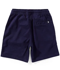 Psycho Bunny Big Boys Willis Stretch Elastic Drawstring Shorts