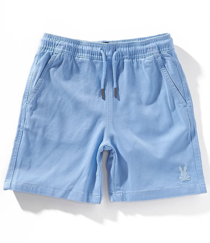 Psycho Bunny Big Boys Willis Stretch Elastic Drawstring Shorts