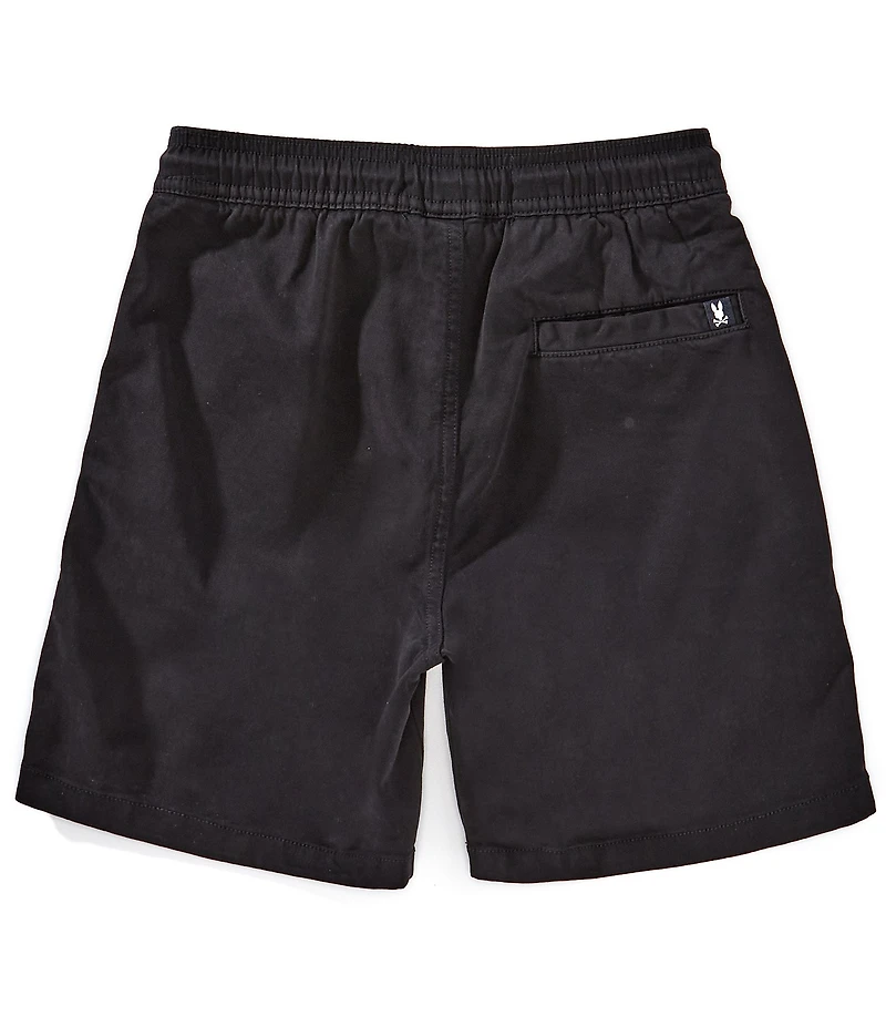 Psycho Bunny Big Boys Willis Stretch Elastic Drawstring Shorts