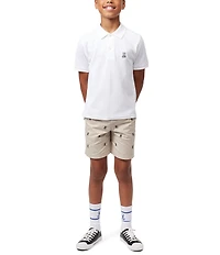 Psycho Bunny Little/Big Boys Short Sleeve Essential Polo Collared Shirt