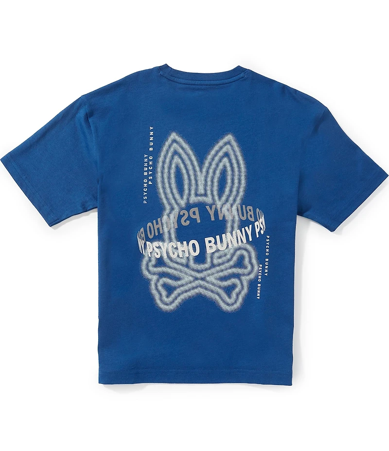 Psycho Bunny Big Boys Alex Oversized Bunny Graphic T-Shirt