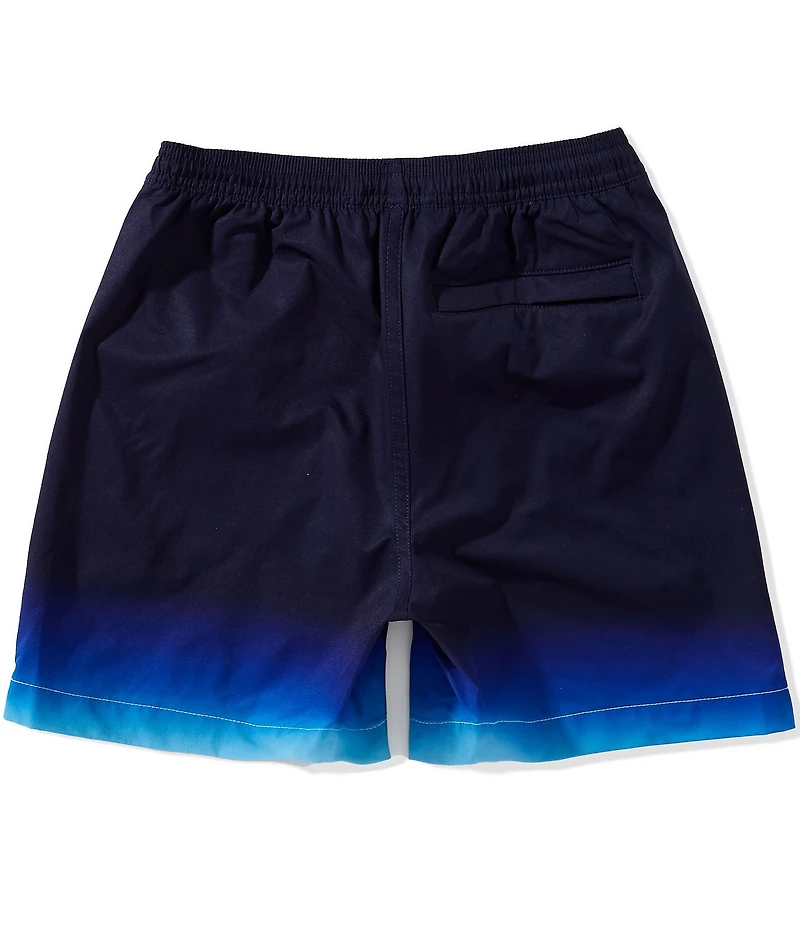 Psycho Bunny Big Boys Dax Ombre Volley Swim Trunks