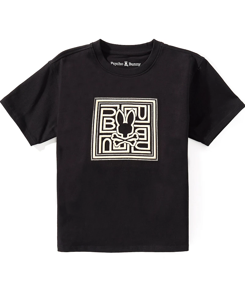 Psycho Bunny Big Boys Gio Relaxed Fit Graphic T-Shirt