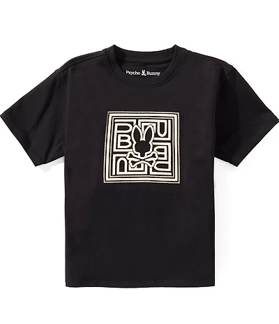 Psycho Bunny Big Boys Gio Relaxed Fit Graphic T-Shirt