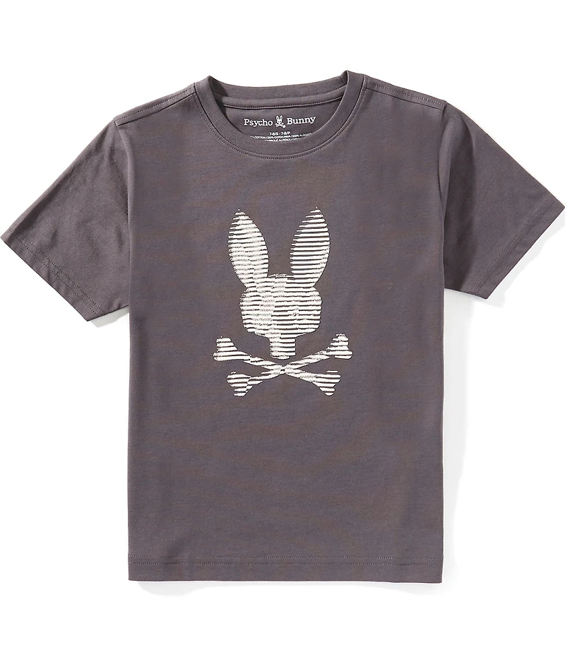 Psycho Bunny Big Boys Grant Bunny Graphic T-Shirt