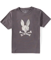 Psycho Bunny Big Boys Grant Bunny Graphic T-Shirt
