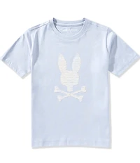 Psycho Bunny Big Boys Grant Bunny Graphic T-Shirt