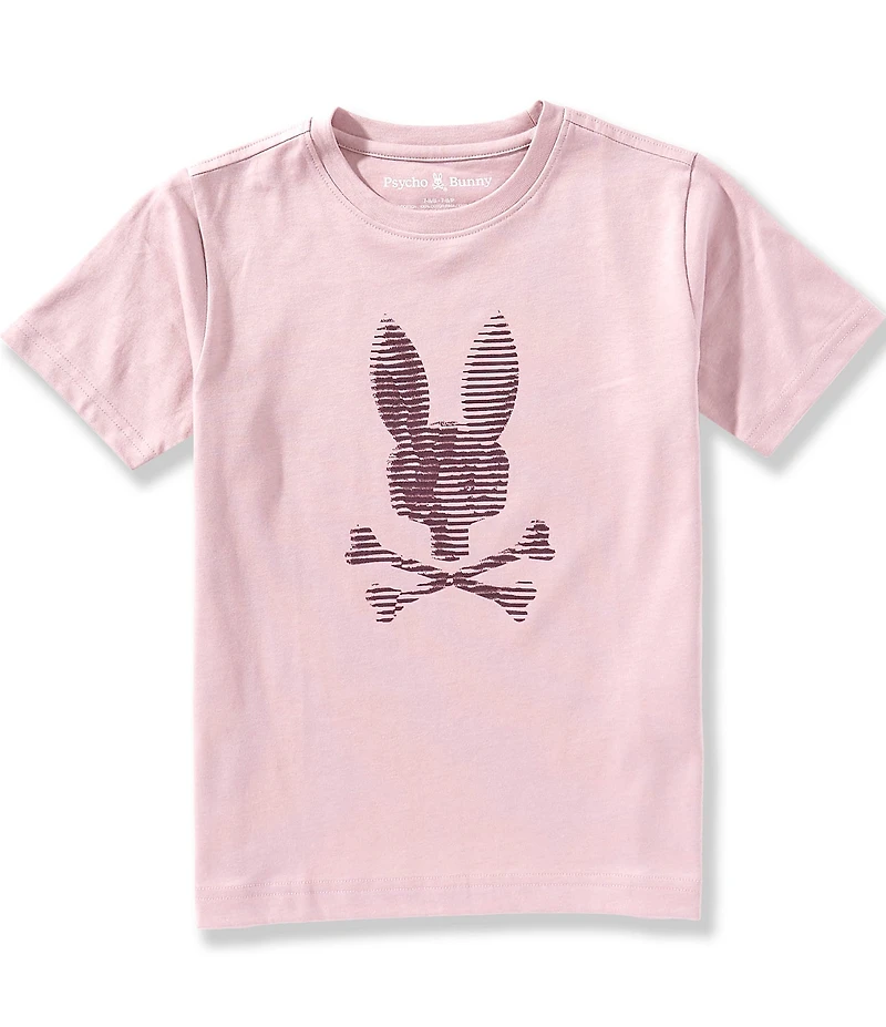 Psycho Bunny Big Boys Grant Bunny Graphic T-Shirt