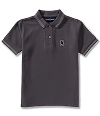Psycho Bunny Big Boys Hart Pique Polo Shirt