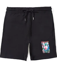 Psycho Bunny Big Boys Isaac Print Shorts
