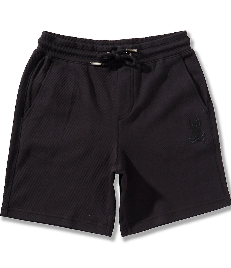 Psycho Bunny Big Boys Kai Twill Texture Sweat Shorts