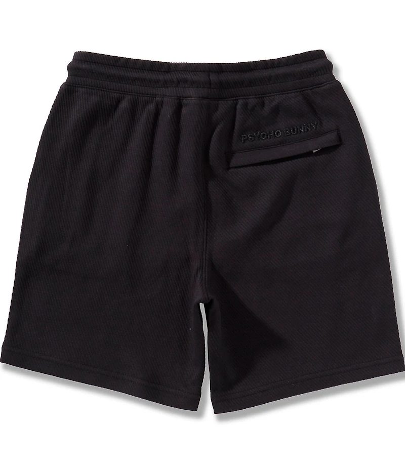 Psycho Bunny Big Boys Kai Twill Texture Sweat Shorts
