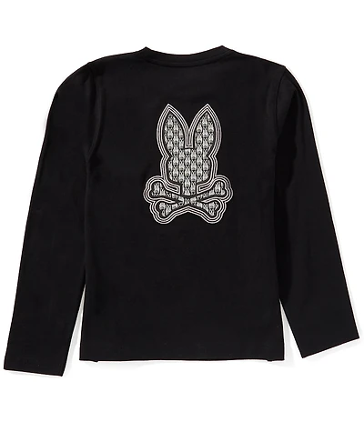 Psycho Bunny Big Boys Long-Sleeve Johnny T-Shirt