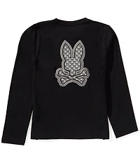 Psycho Bunny Big Boys Long-Sleeve Johnny T-Shirt