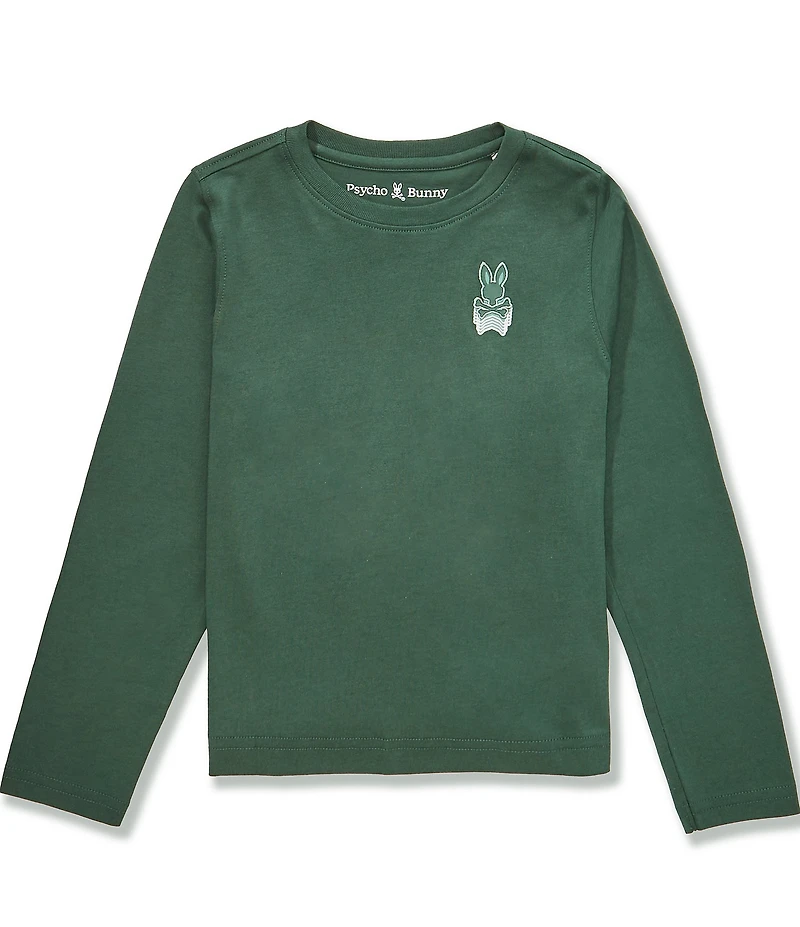Psycho Bunny Big Boys Long-Sleeve Johnny T-Shirt