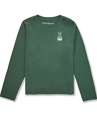 Psycho Bunny Big Boys Long-Sleeve Johnny T-Shirt