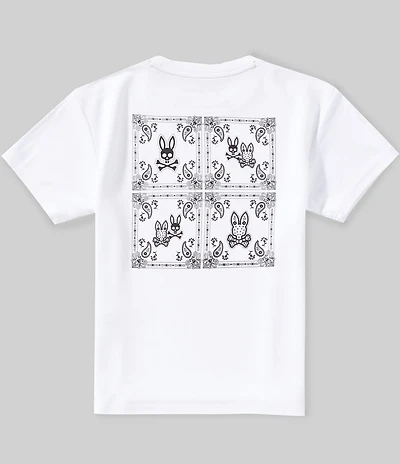 Psycho Bunny Big Boys Luke Back-Graphic T-Shirt