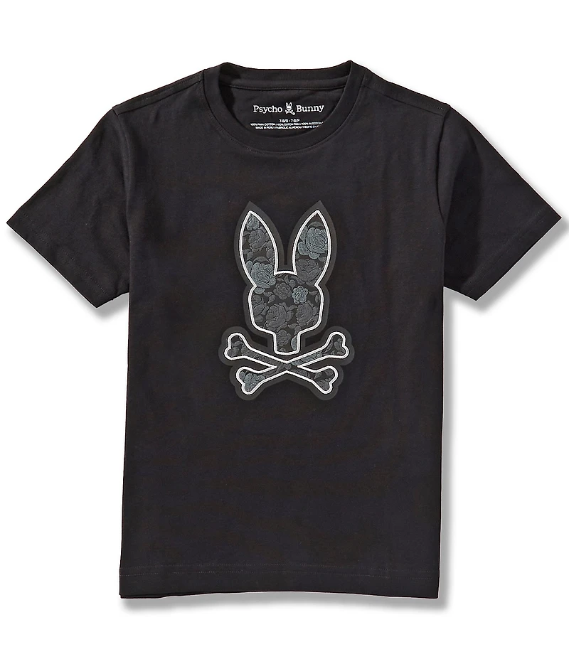 Psycho Bunny Big Boys Rowen Bunny T-Shirt